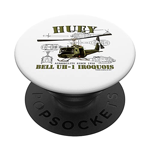 HUEY BELL UH-1 IROKESEN PopSockets mit austauschbarem PopGrip von Medals of America EST. 1976