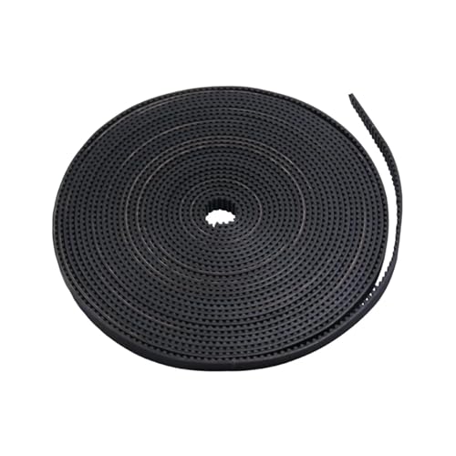 2M/5M GT2-Riemen GT2-6mm Offener Zahnriemen, Breite 6mm, Riemen aus Gummi und Aramidfaser, auf Länge zugeschnitten for 3D-Druckerteile(5M) von MedgAs