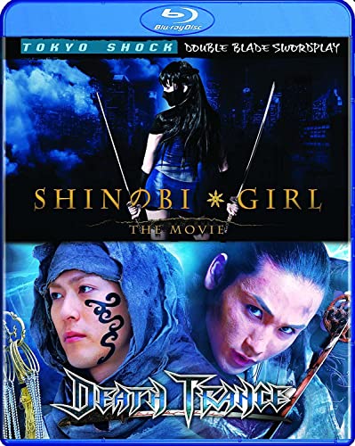 Shinobi Girl The Movie & Death Trance: Tokyo Shock Double Blade Swordplay [Blu-ray] von Media Blasters