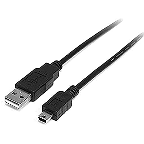 Media Express sf0318 – USB 2.0 Kabel mit Stecker und Männlich auf Mini-B schwarz (1,28 m/4,20 Füße) von Media Express