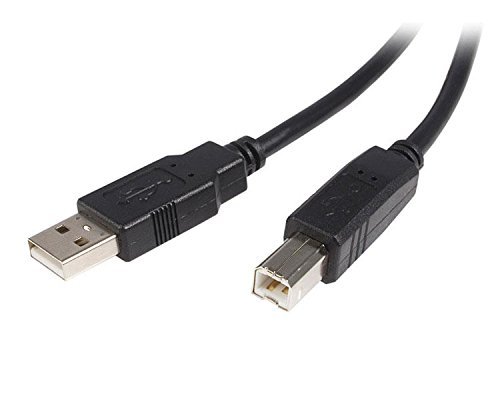Media Express sf0329 Kabel USB 2.0 männlich A auf männlich B, 1.5 m, schwarz von Media Express