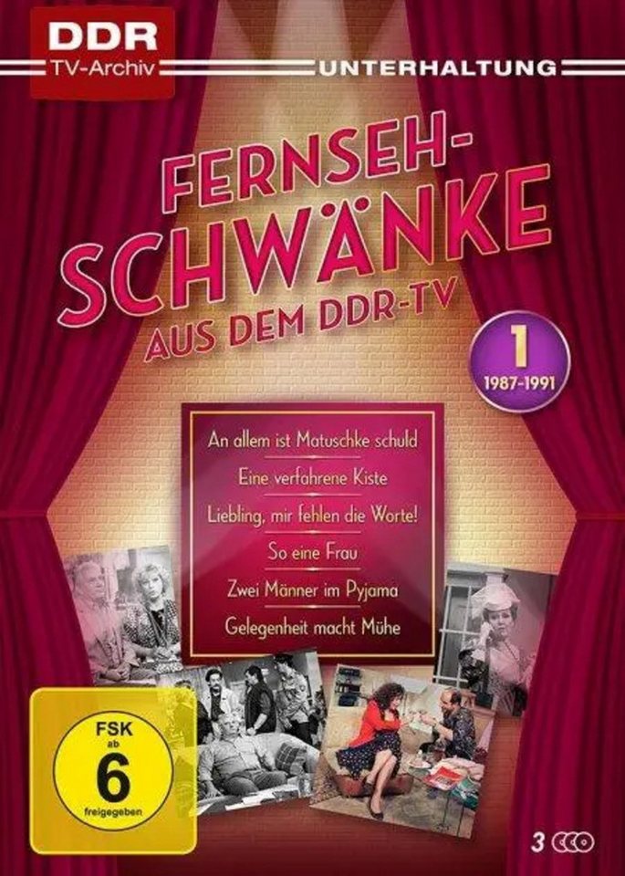 Onegate Media GmbH DVD Fernsehschwänke aus dem DDR-TV Onegate Media GmbH DVD Fernsehschwänke aus dem DDR-TV von Onegate Media GmbH