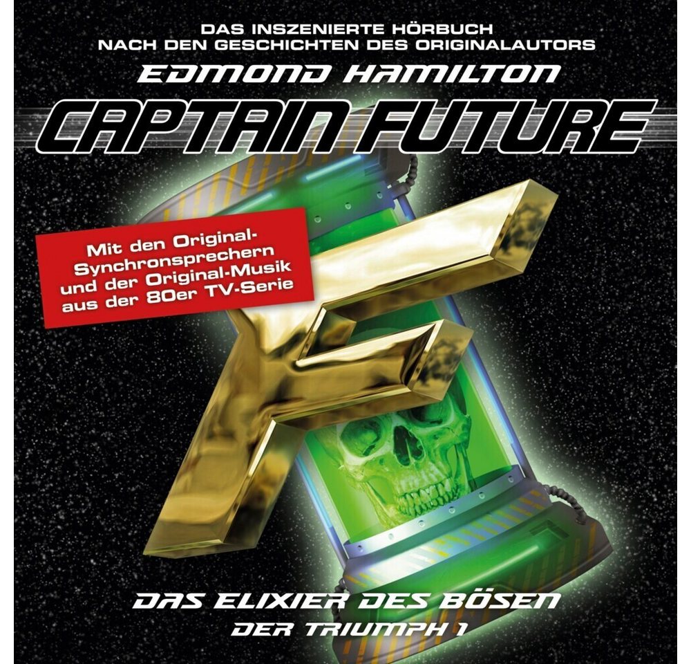 Media Verlag Hörspiel Captain Future - Der Triumph: Das Elixier des Bösen, 1 Audio-CD von Media Verlag