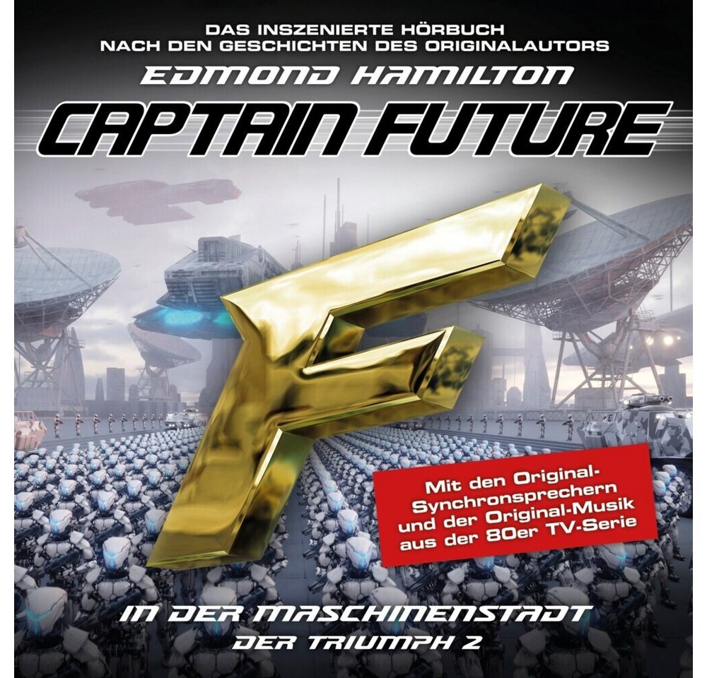 Media Verlag Hörspiel Captain Future - Der Triumph: In Der Maschinenstadt, 1 Audio-CD von Media Verlag