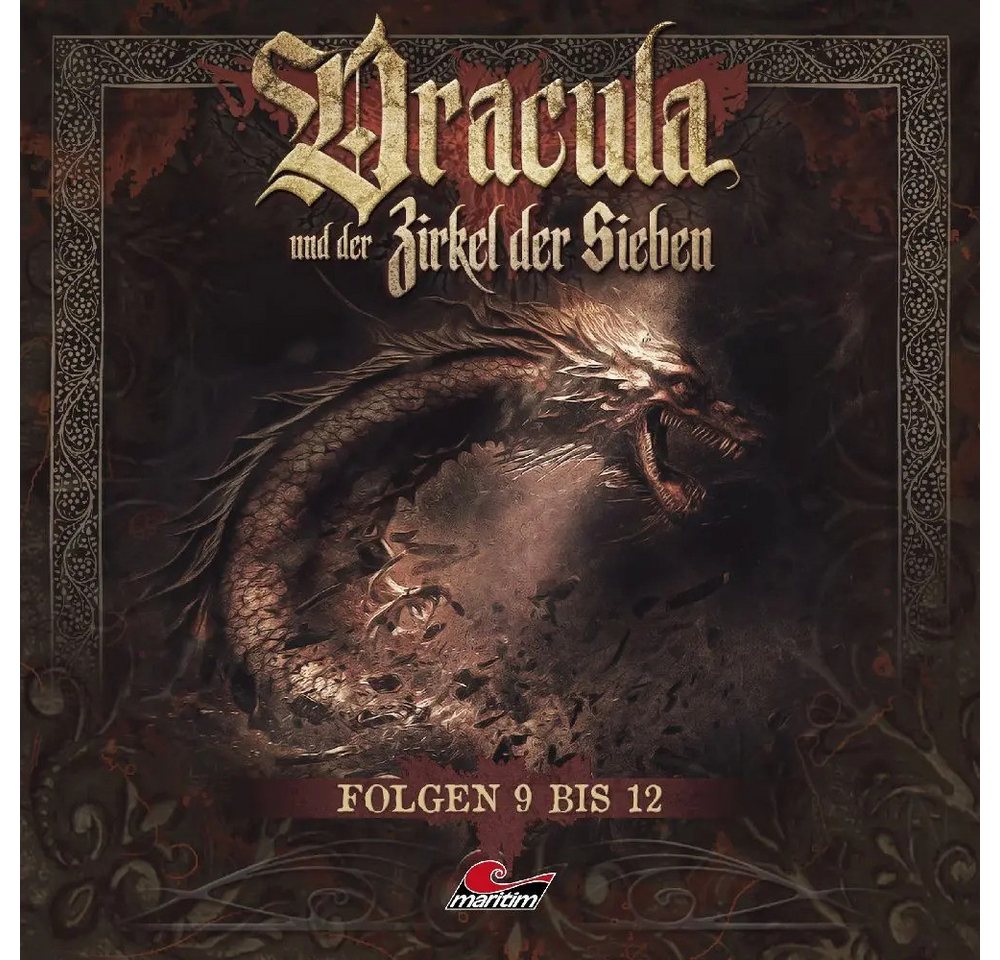 Media Verlag Hörspiel Dracula und der Zirkel der Sieben. Folge.9-12, 4 Audio-CD von Media Verlag