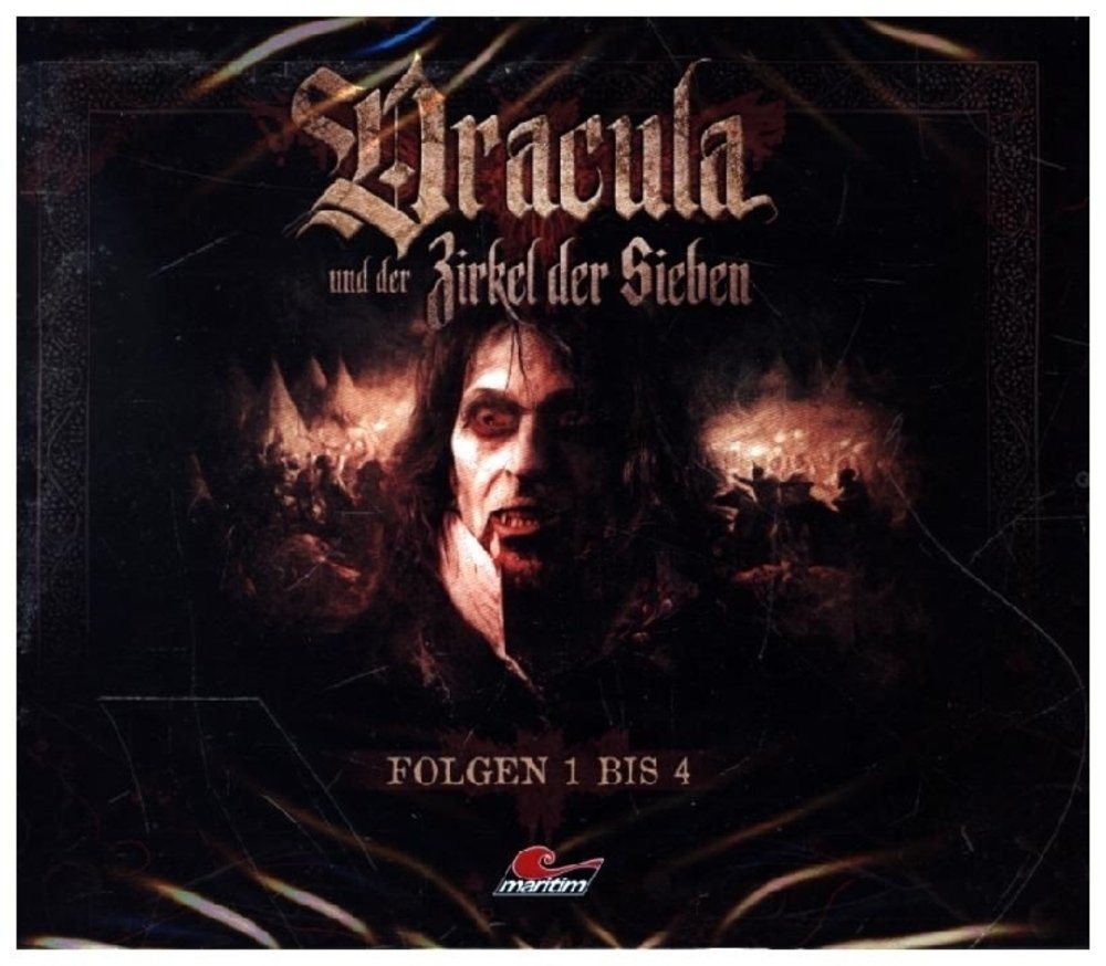 Media Verlag Hörspiel Dracula und der Zirkel der Sieben. Tl.1-4, 4 Audio-CD, 4 Audio-CD Media Verlag Hörspiel Dracula und der Zirkel der Sieben. Tl.1-4, 4 Audio-CD, 4 Audio-CD von Media Verlag