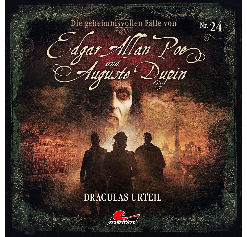 Media Verlag Hörspiel Edgar Allan Poe & Auguste Dupin - Draculas Urteil, 1 Audio-CD von Media Verlag