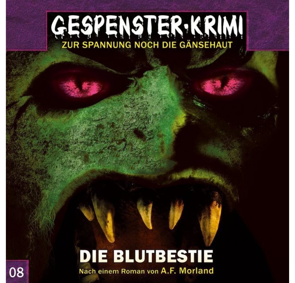 Media Verlag Hörspiel Gespenster-Krimi - Die Blutbestie, 1 Audio-CD von Media Verlag