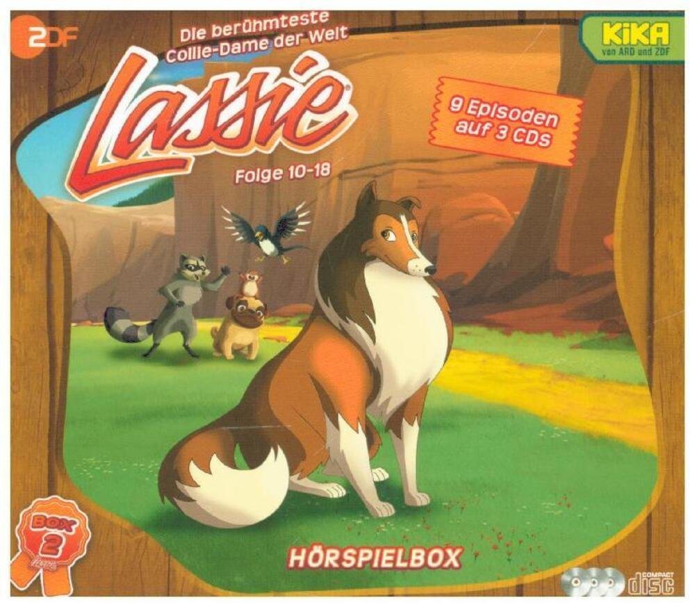 Media Verlag Hörspiel Lassie Hörspielbox. Box.2, 3 Audio-CD von Media Verlag