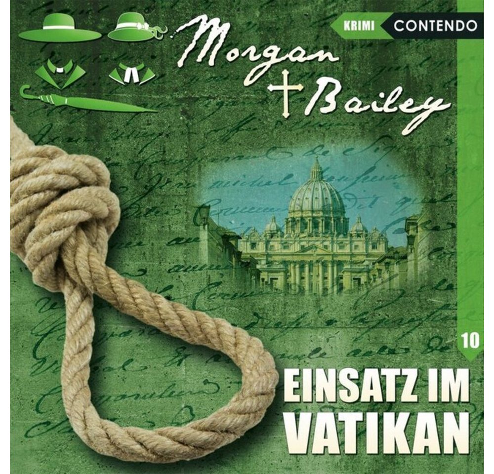 Media Verlag Hörspiel Morgan & Bailey - Einsatz im Vatikan, 1 Audio-CD von Media Verlag