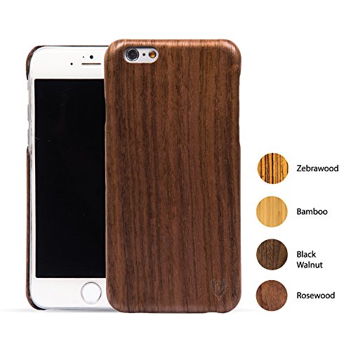 MediaDevil Artisancase Wood case () Black Walnut [Kevlar-Reinforced] Apple iPhone 7 Plus von MediaDevil