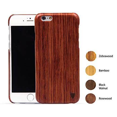MediaDevil Artisancase Wood case () Rosewood [Kevlar-Reinforced] Apple iPhone 7 Plus von MediaDevil