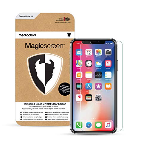 MediaDevil Panzerglasfolie für iPhone 11 Pro Max und iPhone XS Max mit Positionierrahmen [2 Stück] - Panzerglas Clear Hartglas Schutzfolie von MediaDevil