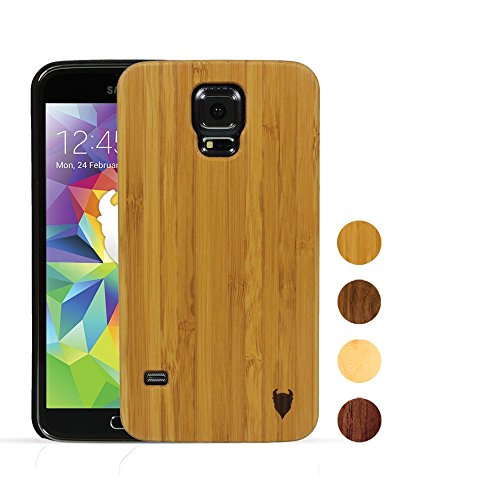 MediaDevil Samsung Galaxy S5 Hülle aus Holz (Bambus) Artisancase von MediaDevil