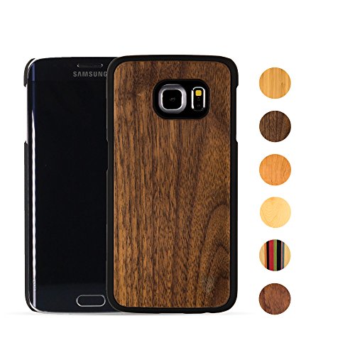 MediaDevil Samsung Galaxy S7 Edge Hülle aus Holz (Schwarze Walnuss) Artisancase von MediaDevil