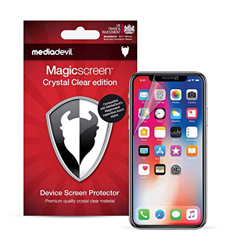 MediaDevil Schutzfolie für iPhone 11 Pro Max und XS Max - Durchsichtige Ultra-Tough Edition (Glas frei) (2 Stück) von MediaDevil