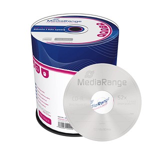 100 MediaRange CD-R 700 MB von MediaRange