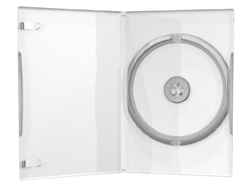 5 DVD CD Hüllen 14mm glasklar transparent von MediaRange