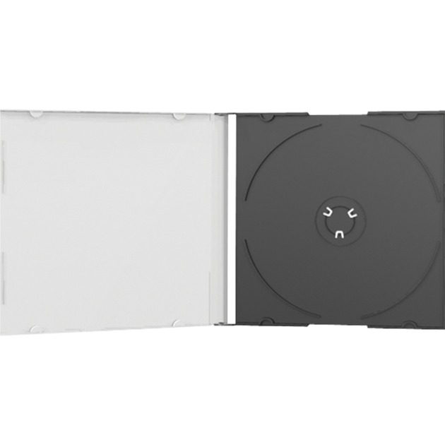 CD Slimcase black (100 Stück), Schutzhülle von MediaRange