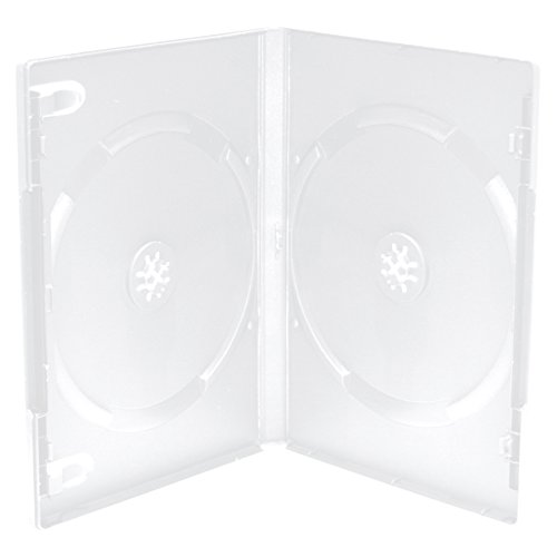 DVD-Leerhülle für 2 Discs, 14mm, maschinenfähig, matt/transparent DVD-Leerhülle für 2 Discs, 14mm, maschinenfähig, matt/transparent von MediaRange