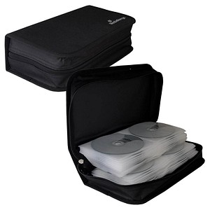 MediaRange 96er CD-/DVD-Tasche schwarz, 1 St. MediaRange 96er CD-/DVD-Tasche schwarz, 1 St. von MediaRange