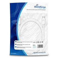 MediaRange Antenen-Kabel Koax-Stecker/Kupplung 75Ohm 3.0m we MediaRange Antenen-Kabel Koax-Stecker/Kupplung 75Ohm 3.0m we von MediaRange