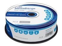 MediaRange BD-R DL 50 GB, Blu-ray - Rolle 25 Stück von MediaRange