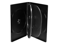 MediaRange BOX16, DVD-Hülle, 6 Disks, Schwarz, Kunststoff, 120 mm, 136 mm von MediaRange
