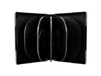 MediaRange BOX18, DVD-Hülle, 12 Disks, Schwarz, Kunststoff, 120 mm, 136 mm MediaRange BOX18, DVD-Hülle, 12 Disks, Schwarz, Kunststoff, 120 mm, 136 mm von MediaRange