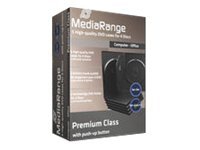 MediaRange BOX35-4, DVD-Hülle, 4 Disks, Schwarz, Kunststoff, 120 mm, 136 mm MediaRange BOX35-4, DVD-Hülle, 4 Disks, Schwarz, Kunststoff, 120 mm, 136 mm von MediaRange