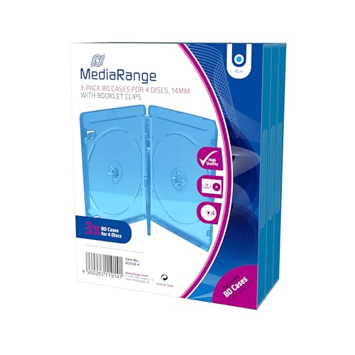 MediaRange BOX38-4-30 BD-Leerhülle, 14 mm blau MediaRange BOX38-4-30 BD-Leerhülle, 14 mm blau von MediaRange
