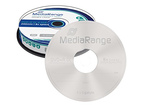 MediaRange DVD+R 8x 8,5GB Double LayerStk GB8x von MediaRange