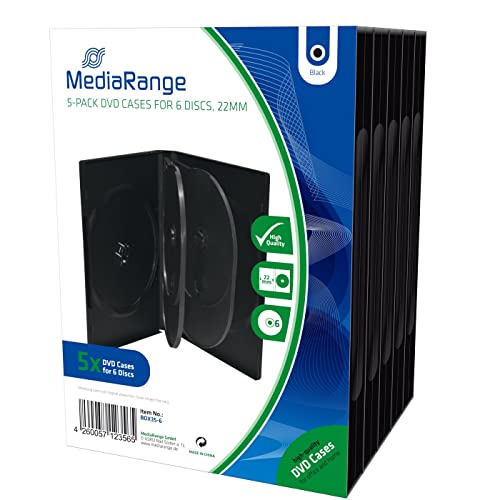 MediaRange DVD Leerbox 6eredVD Box 5 Sta¾ck, BOX35-6 (Sta¾ck) von MediaRange