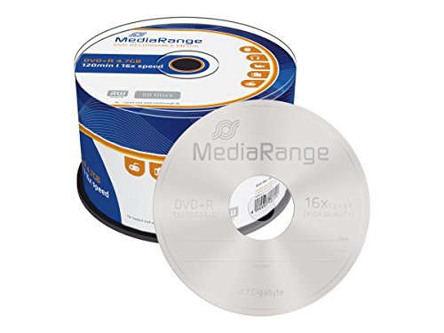 MediaRange DVD-Rohlinge DVD+R 4,7 GB MediaRange DVD-Rohlinge DVD+R 4,7 GB von MediaRange