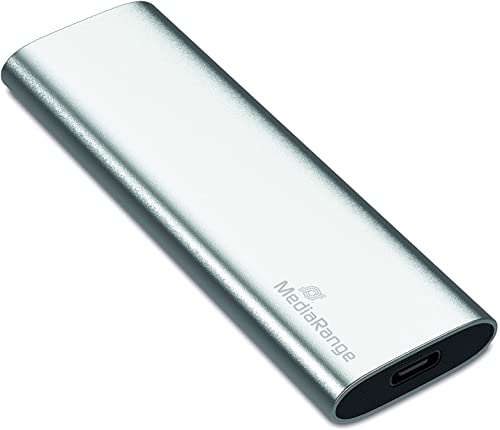 MediaRange Externes SSD Laufwerk 240 GB - USB Type-C Solid State Laufwerk mit 3.2 Gen 2 Flash Technologie, blitzschneller Datentransfer, Lesen bis zu 450 MB/s, Schreiben bis zu 420 MB/s MediaRange Externes SSD Laufwerk 240 GB - USB Type-C Solid State Laufwerk mit 3.2 Gen 2 Flash Technologie, blitzschneller Datentransfer, Lesen bis zu 450 MB/s, Schreiben bis zu 420 MB/s von MediaRange