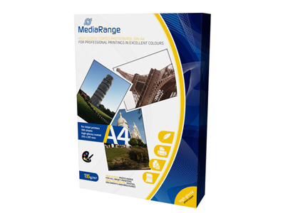 MediaRange Foto Papier hochglänzend A4 135g 100 Blatt MediaRange Foto Papier hochglänzend A4 135g 100 Blatt von MediaRange