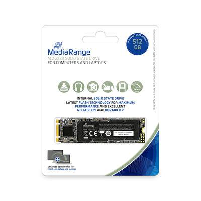 MediaRange Intern.M.2 2280 SATA 6 Gb/s-3D TLC Nand 512GB MediaRange Intern.M.2 2280 SATA 6 Gb/s-3D TLC Nand 512GB von MediaRange