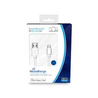 MediaRange Lade- & Datenkabel USB 2.0 auf Apple Lightning 1m von MediaRange