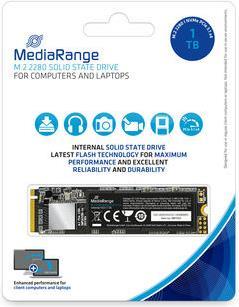MediaRange MR1033 Internes Solid State Drive M.2 1000 GB PCI Express 3.1 3D TLC NAND NVMe (MR1033) von MediaRange