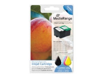 MediaRange MRHP350B351C, Standardertrag, Tinte auf Farbstoffbasis, 26 ml, 17 ml, 2 Stück(e), Multipack von MediaRange