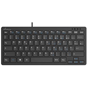 MediaRange MROS112 Tastatur kabelgebunden schwarz von MediaRange