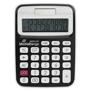 MediaRange MROS190 Taschenrechner schwarz/weiß MediaRange MROS190 Taschenrechner schwarz/weiß von MediaRange