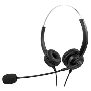 MediaRange MROS304 Headset schwarz,silber von MediaRange