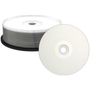 MediaRange MRPL401 25GB BD-R 25Stück(e) Leere Blu-Ray Disc - Leere Blu-Ray Discs (BD-R, 120 mm, 25 GB, Weiß, 4x, Tortenschachtel) von MediaRange