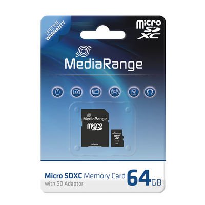 MediaRange SDXC Class 10 microSDXC Class 10 von MediaRange