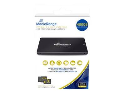 MediaRange SSD 480GB 2.5 intern MR1003 schwarz Sata III MediaRange SSD 480GB 2.5 intern MR1003 schwarz Sata III von MediaRange