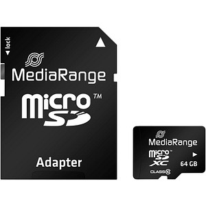 MediaRange Speicherkarte micro SDXC 64 GB MediaRange Speicherkarte micro SDXC 64 GB von MediaRange