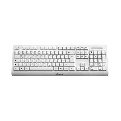 MediaRange Tastatur USB 2.0 kabelgebunden QWERTZ weiß MediaRange Tastatur USB 2.0 kabelgebunden QWERTZ weiß von MediaRange