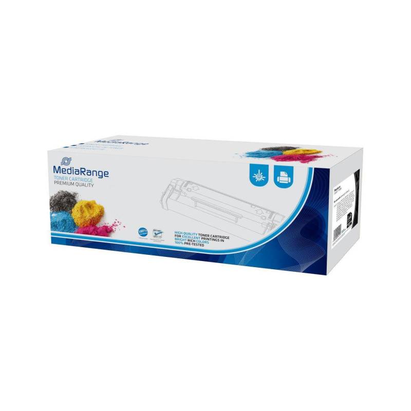 MediaRange Toner Canon für 718BK mit Chip   schwarz von MediaRange