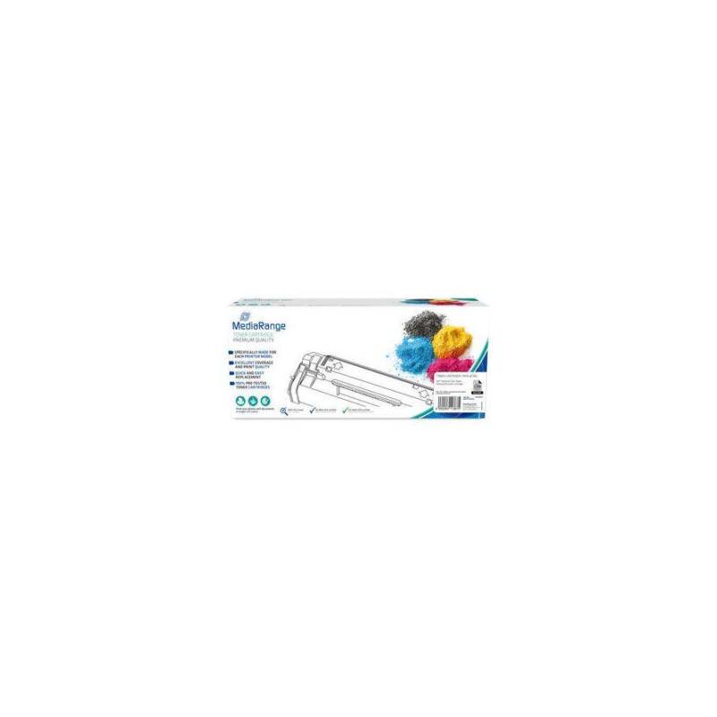 MediaRange Toner HP für CB540A/125A  mit Chip   schwarz von MediaRange